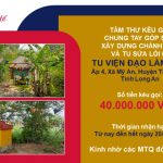 TRỢ DUYÊN XOÁ NỢ TU SỬA TU VIỆN ĐẠO LÀM CON
