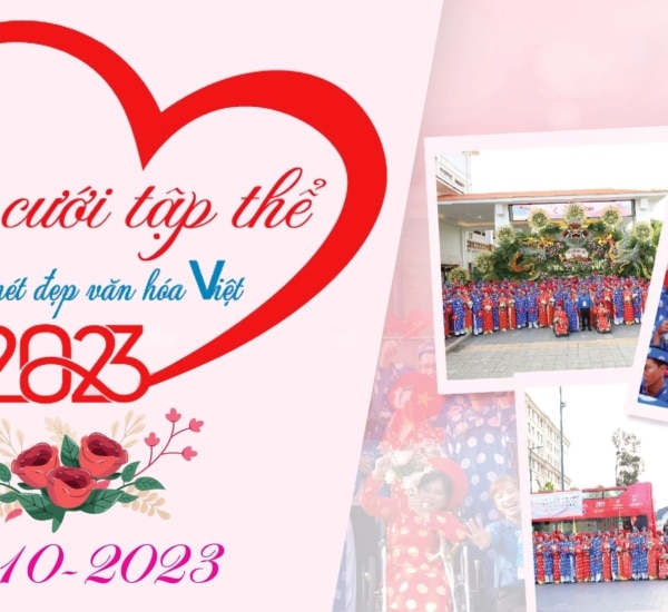 KẾT NỐI MQH SE DUYÊN CHO 150 CẶP ĐÔI CÙNG LỄ CƯỚI TẬP THỂ VỚI TRUNG TÂM HỖ TRỢ THANH NIÊN CÔNG NHÂN TPHCM