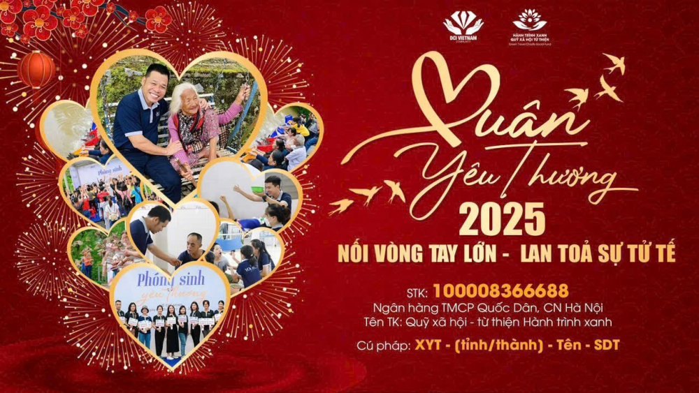 YNA37 XUÂN YÊU THƯƠNG 2025 - NỐI VÒNG TAY LỚN - LAN TOẢ SỰ TỬ TẾ